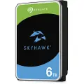 Seagate SkyHawk ST6000VX009 - Harddisk - 6 TB - intern - 3.5 - SATA 6Gb/s - buffer: 256 MB - med 3-års Seagate Rescue Data Recovery