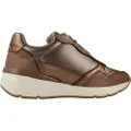 Carmela for woman. 16183004-TAUPE Leather trainers 161830 taupe (40), 1 to 3 cm, Laces, Casual