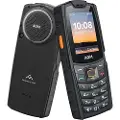 AGM M6, Meny, Dual SIM, 6,1 cm (2,4), 0,3 MP, 2500 mAh, Sort
