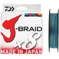 Daiwa J-braid 8 Flettet Fiskesnøre 300 M