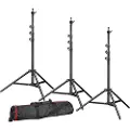 Bresser Br-tp240 Pro-1 + Veske Stativ 240 Cm 3 Enheter