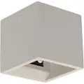 QAZQA Industriell vegglampe betong - Box