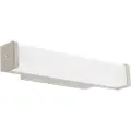 QAZQA Badevegglampe stål 32 cm inkl. LED IP44 - Cascada