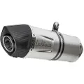 Leovince Lv One Evo Beta Rr 4t 125 Lc/rr Motard 4t 125 Lc 21-22 Ref:14401e Stainless Steel&carbon Homologert Lyddemper