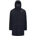 K-way for man. K8133FW Jacket Jacko Twill Marmotta marine (L), Casual, Polyester, Navy