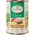 Lukullus Naturkost Adult Kornfri 6 x 400 g - Fjærkre og lam med poteter, løvetann og linolje