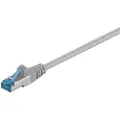 Teknikproffset goobay - Nettverkskabel - RJ-45 (hann) til RJ-45 (hann) - 3 m - SFTP, PiMF - CAT 6a - halogenfri, formstøpt - grå