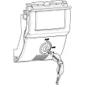 Shad Sh58x/sh59x Premium Toppkasse Lukking