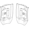 Shad D1b59mealr Expandable Mechanism System Toppdeksel Trim