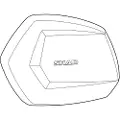 Shad Aluminium Venstre Sh35 Sideveske Deksel For Sideveske