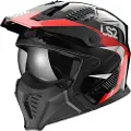 LS2 Of606 Drifter Triality Flip-up Hjelm