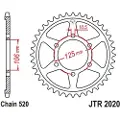 Jt 520 Jtr2020.41 Steel Bakre Tannhjul