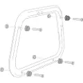 SW-Motech Evo Aero Abs Sideveske Monteringsadapter