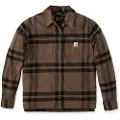Carhartt Midweight Flannel Plaid Skjorte Med Lange Ermer