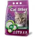 Hilton bentonit lavendel klumpende kattegrus - 5 l