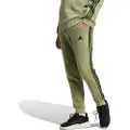 Adidas Essentials Fleece 3 Stripes Tapered Cuff Joggers