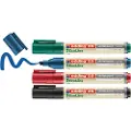 Edding Whiteboardtusj edding 29 EcoLine assortert. 1-5 mm skrå spiss - med 4 stk.