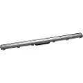 Hansgrohe RainDrain Match kappesæt til flise bruseafløb 1000 mm mat sort