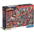 Clementoni Puslespill CB Impossible Spider-Man 1000 brikker,