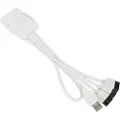 Lian Li PW-U2TPAW, USB Type-A, 3 x IDC (9 pin), Hankjønn, Hankjønn, Rett, Rett