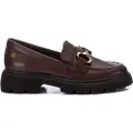 Carmela for woman. 16187202-MARRON Leather moccasins 161872 brown (39), Flat, None, Casual