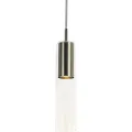 QAZQA Moderne hengelampe i gunmetal for 1-fase skinnesystem - Iconic Lloyd