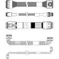 Lenovo ThinkSystem - Internt RAID-adapterkabelsett - for ThinkSystem SR645 SR665