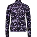 Mons Royale Merino Cascade Flex Mock Neck Teknisk skjorte mønster