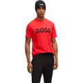 Hugo Boss for man. 50525208 T-shirt red design (L), Casual, Cotton, Short sleeve