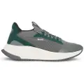 Hugo Boss for man. 50523113 TTNM shoes green (44), Flat, Laces, Casual
