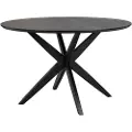Rowico Home Rowico HomeSpisebord Calverton, diameter 120 cmSvartSpisebordFra Homeroom