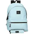 Pepe Jeans unisex. 63292C6 Aris backpack with blue case (OSFA), Casual, Polyester