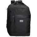 Pepe Jeans unisex. 7052842 Blackmore backpack black (OSFA), Casual, Polyester