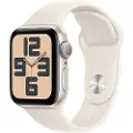 Apple Watch SE GPS 40mm - Starlight Aluminium Case with Starlight Sport Band - M/L
