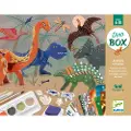 Djeco Stort kreativt hobbysett Dinosaurenes verden Djeco