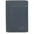 Pepe Jeans unisex. 7842033 Staple vertical leather wallet with coin purse Navy Blue (OSFA), Casual