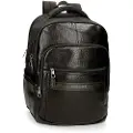 Pepe Jeans unisex. 7812331 Horley computer backpack with two compartments black (OSFA), Casual, Polyester