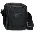 Pepe Jeans for man. 7055242 Blackmore 2c shoulder bag black (OSFA), Casual, Polyester