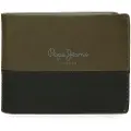 Pepe Jeans unisex. 7833133 Leather wallet Dual Khaki green (OSFA), Casual