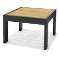 Lifestyle Garden Furniture LifestyleGardenSidebord PALAU 63x63 cmGråAvlastningsbordFra Homeroom