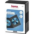 Hama - DVD oppbevaringseske - kapasitet: 2 DVD - svart (en pakke 5)