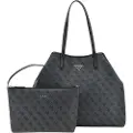 GUESS for woman. HWESG951429 Victtoria 2in1 bag black (OSFA), Casual, Polyurethane