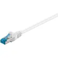 Teknikproffset goobay - Koblingskabel - RJ-45 (hann) til RJ-45 (hann) - 1.5 m - SFTP, PiMF - CAT 6a - halogenfri, formstøpt - hvit