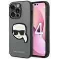 Karl Lagerfeld Klhcp14xsapkhg Iphone 14 Pro Max 6.7 Saffiano Karl`s Head Patch Telefondeksel