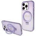 GUESS Guhmp15lhrsgsu Iphone 15 Pro 6.1 Fioletowy Ring Stand Telefondeksel