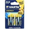 Varta Energy LR03/AAA-batteri - 4 stk.