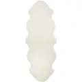 Skinnwille SkinnwilleSaueskinn Curly DobbeltHvitFeller & skinntepperFra Homeroom