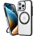 Torras Ostand R Fusion-etui for iPhone 16 Pro (svart)