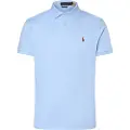 Ralph Lauren for man. 710713130005 Custom Slim Fit Polo shirt blue (XL), Casual, Cotton, Short sleeve