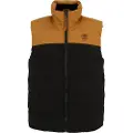 Timberland for man. TB0A22XMP571 Padded, waterproof and durable Welch Mountain padded gilet black, yellow (XL), Casual, Cotton